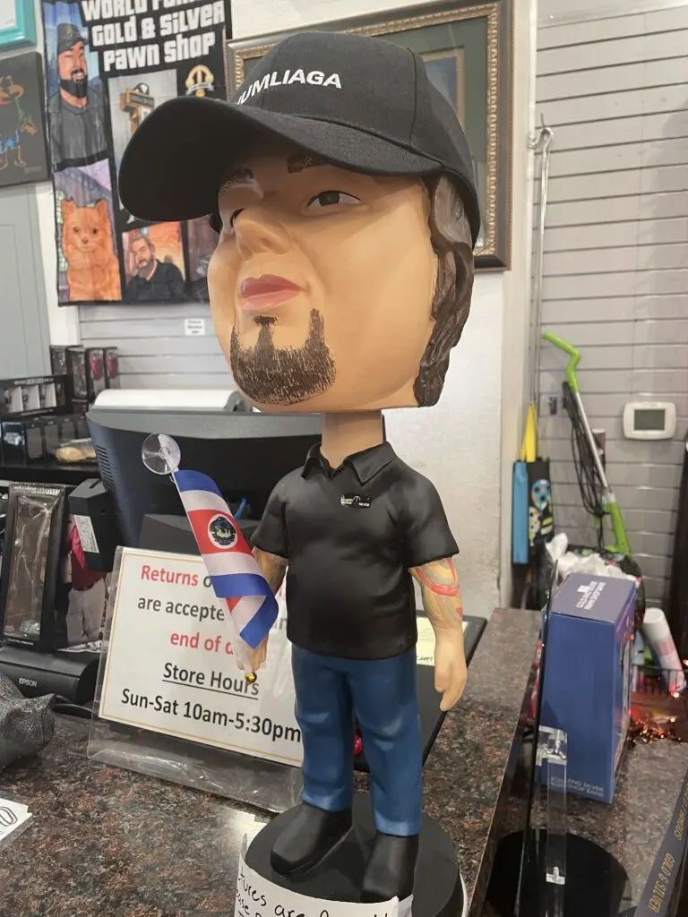 A bobblehead of Chumlee.