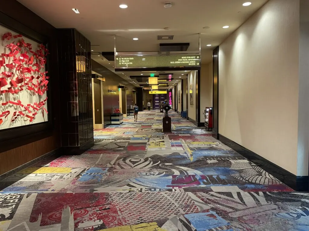Hallway Leading to the Ski Lodge at Cosmo