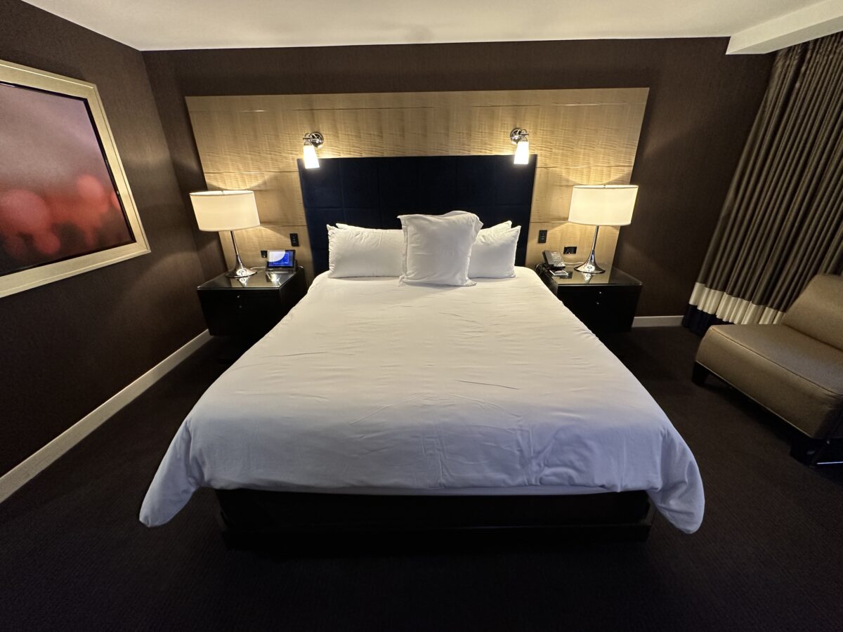 Aria Deluxe King Room Review (Strip View) Look Inside!