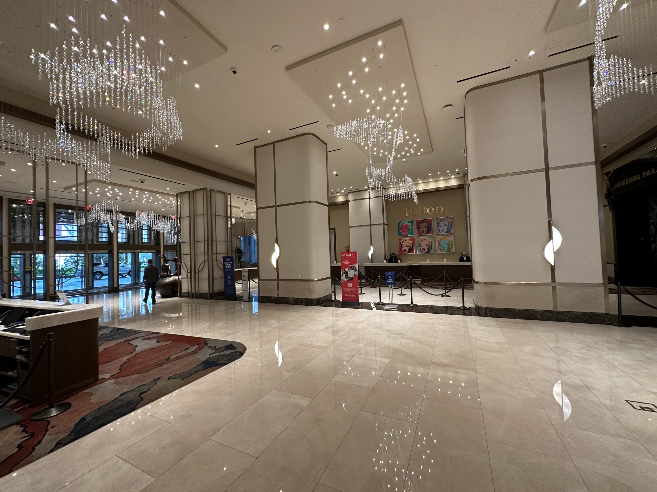 hilton resorts world las vegas check out time