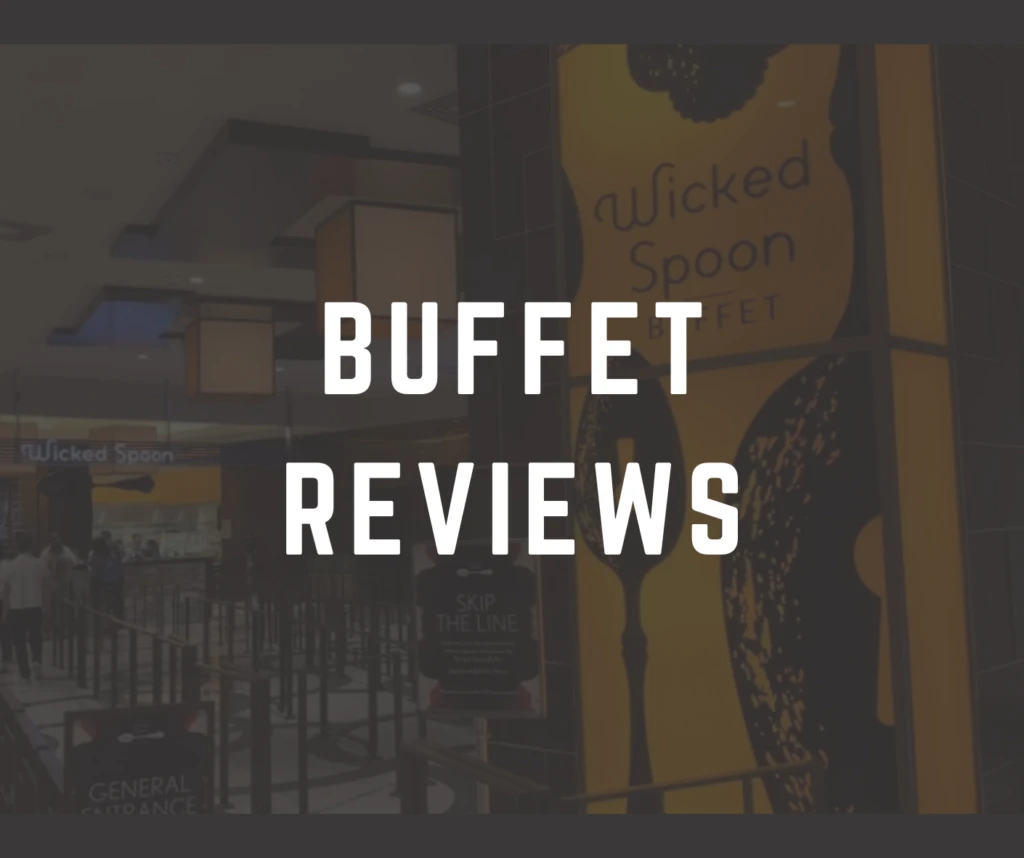Feature image that says Buffet Reviews.