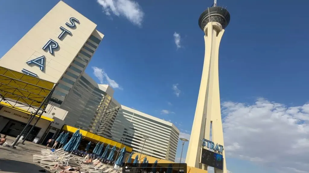 STRAT Las Vegas Exterior