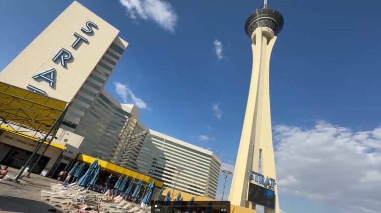 STRAT Las Vegas Exterior