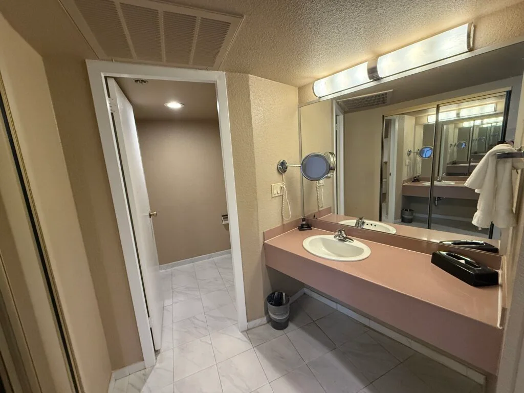 Single Sink Vanity in the bathroom at Westgate.