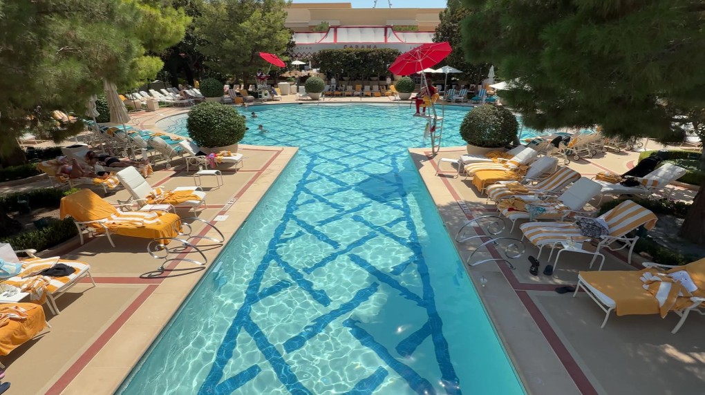 A view of one end of Wynn's Pool. 