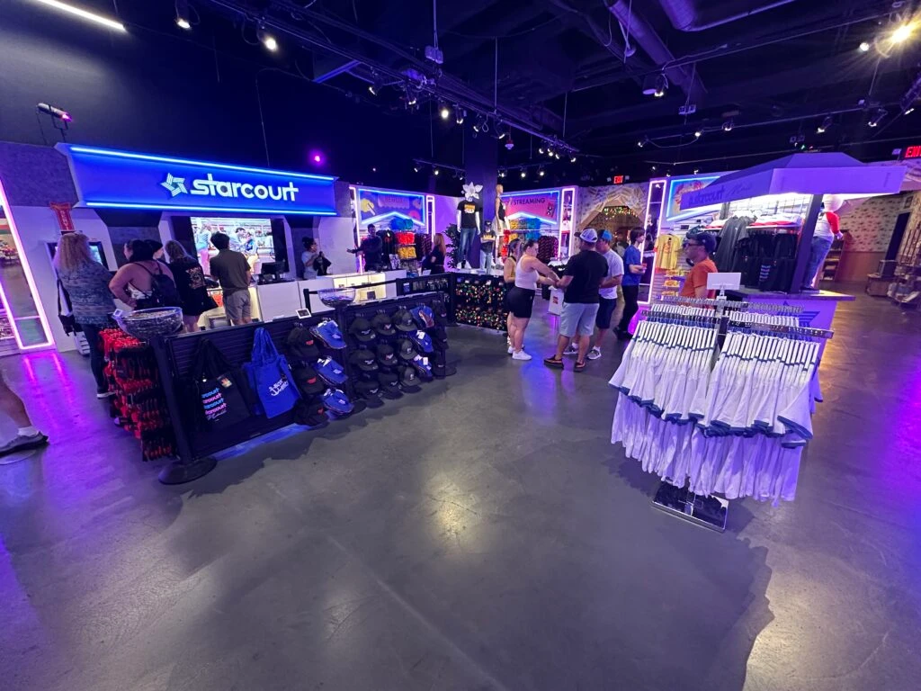 Starcourt themed room at Stranger Things.