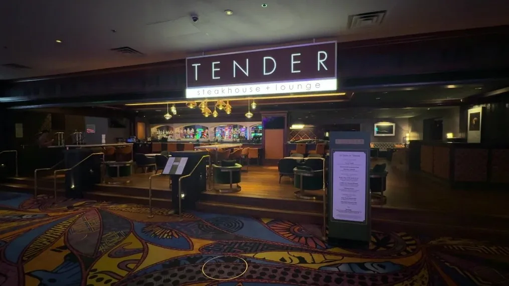 Exterior of TENDER.