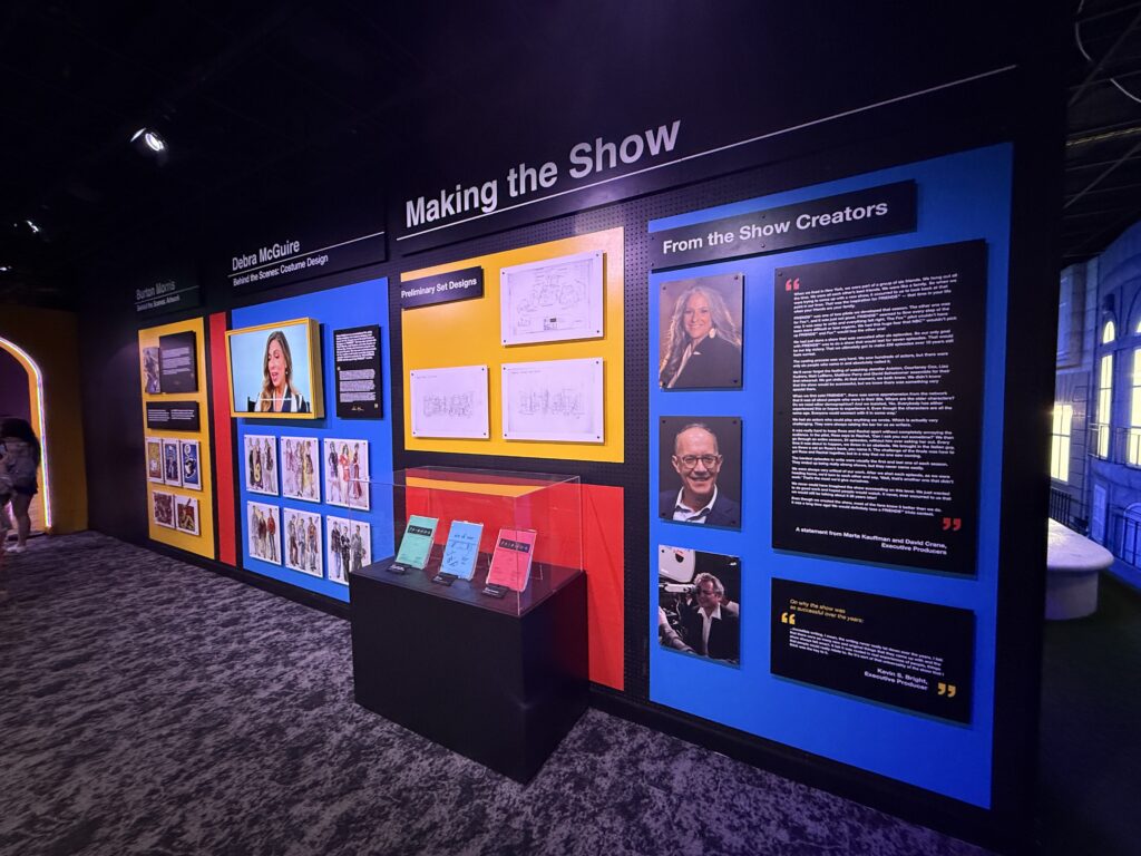 A wall of Friends factoids. 