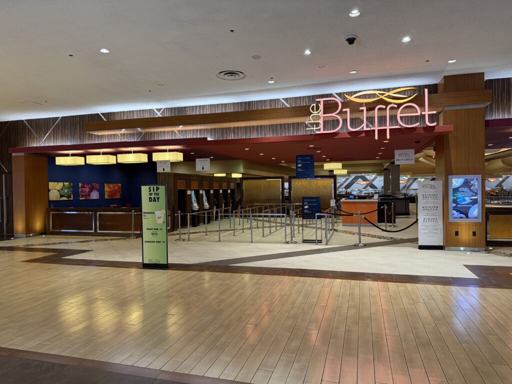 Excalibur Buffet Exterior. 