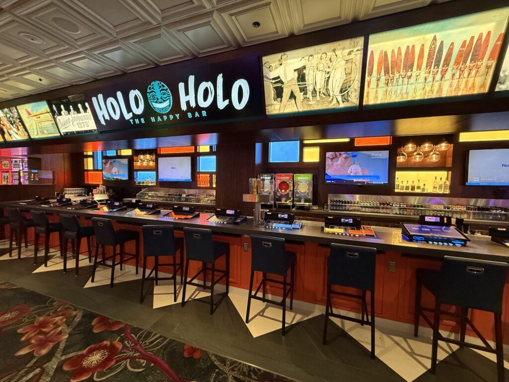 Exterior of The Cal's Holo Holo Bar. 
