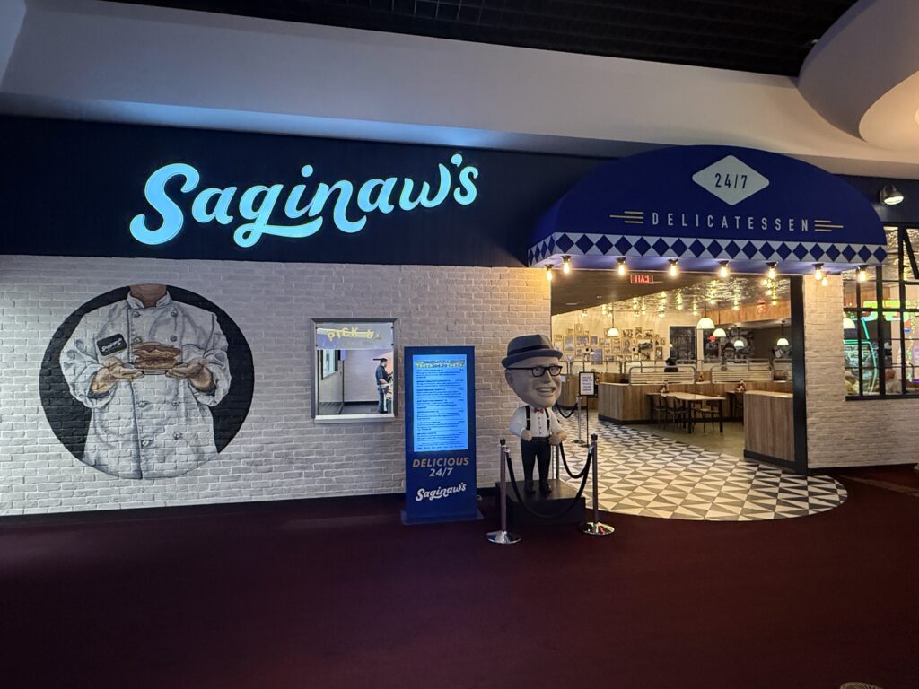 Exterior of Saginaw's.