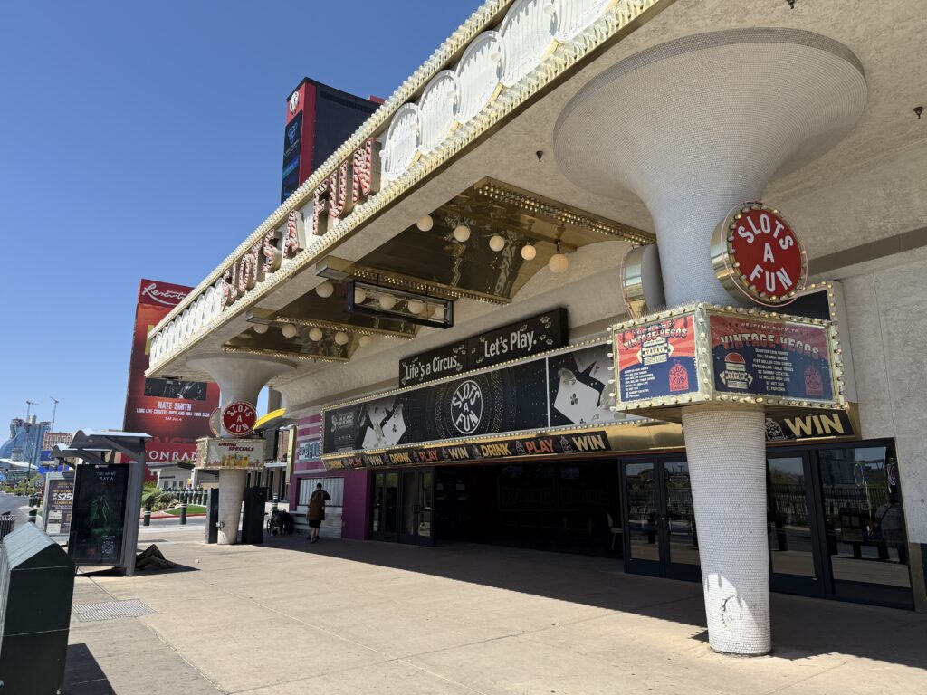 Exterior entrance to Slots A Fun.