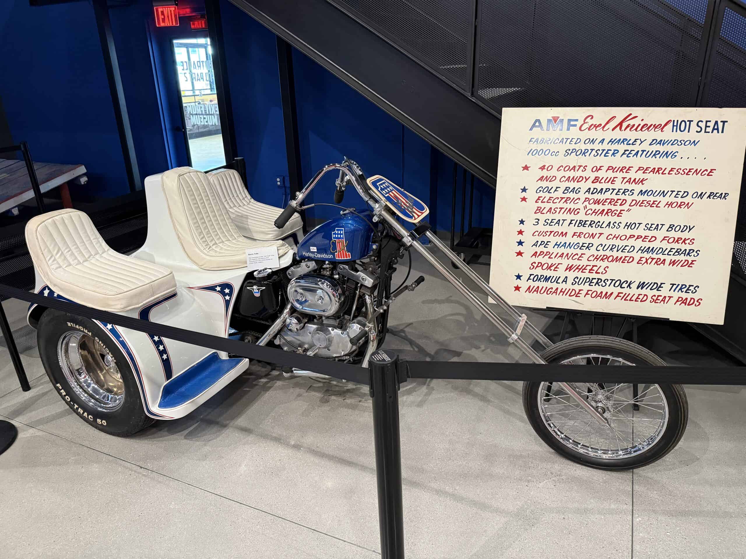 The Barris Trike 3 wheel motorcycle.