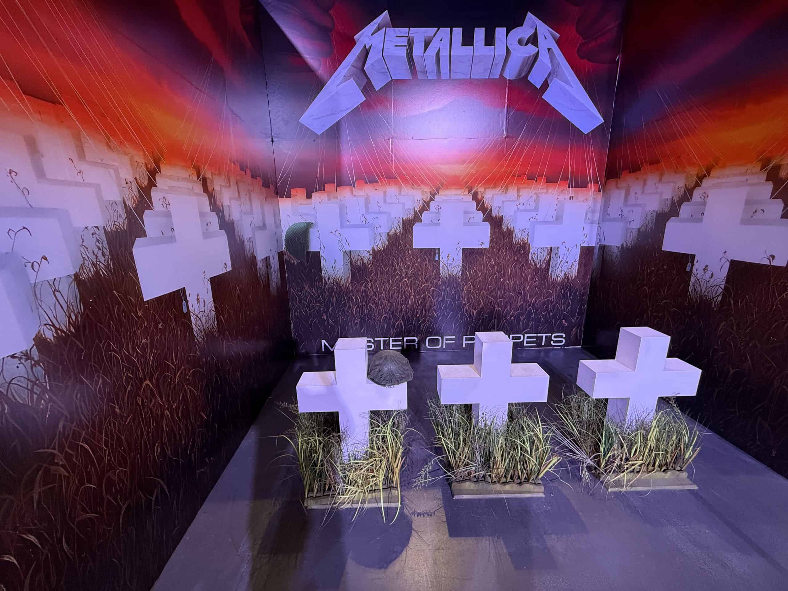 Master of Puppets Album cover photo op.